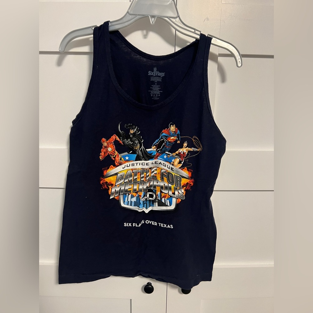 Six Flags Over Texas Justice League Tank